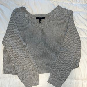 Light but warm gray sweater from F21